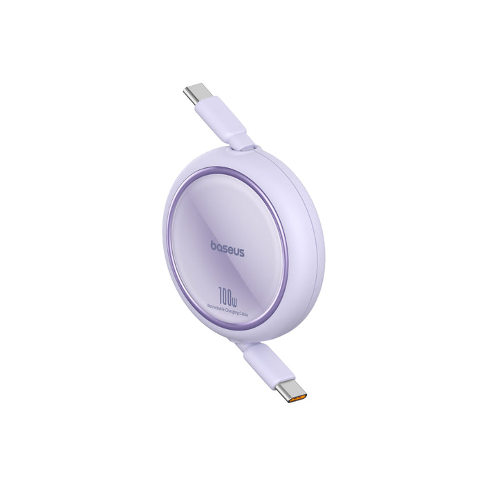 Baseus Free2Pull Retractable USB-C Cable Purple Price in Pakistan