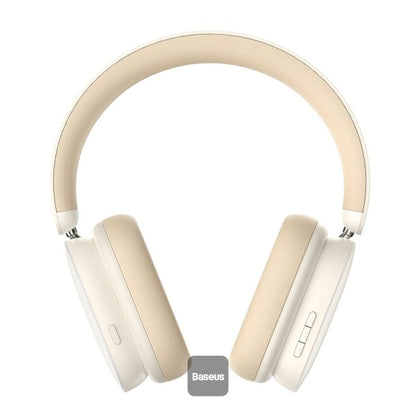 Baseus Bowie Wireless Headphone Creamy White Price in Pakistan 