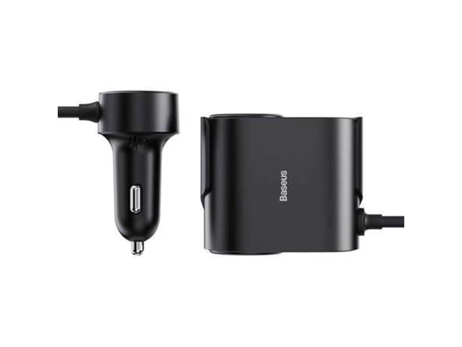 Baseus High Efficiency Pro 1-for-2 Car Cigarette Lighter 30W Secondary image