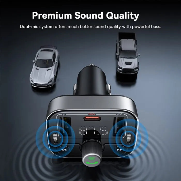 Baseus S 09 Pro Series Car FM Transmitter Price in Pakistan