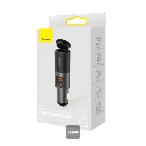 Fast Car Charger Cigarette Lighter Expansion Price in Pakistan