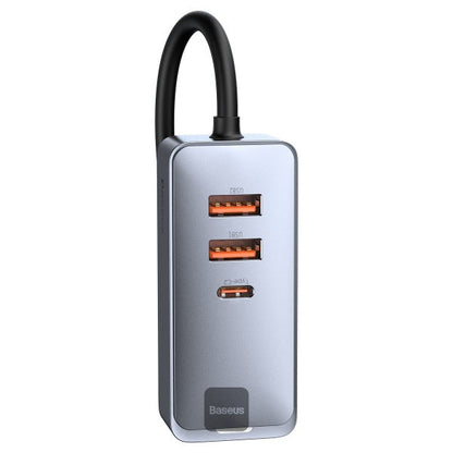 Share Together Car Charger with Extension Cord  Gray Price in Pakistan