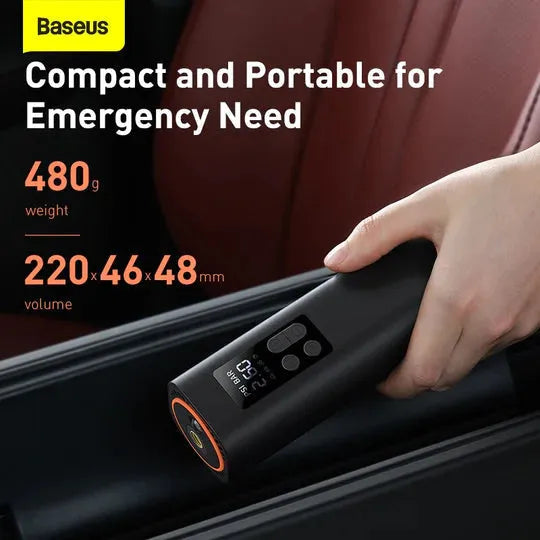 Baseus Super Mini Inflator Pump Black Secondary image
