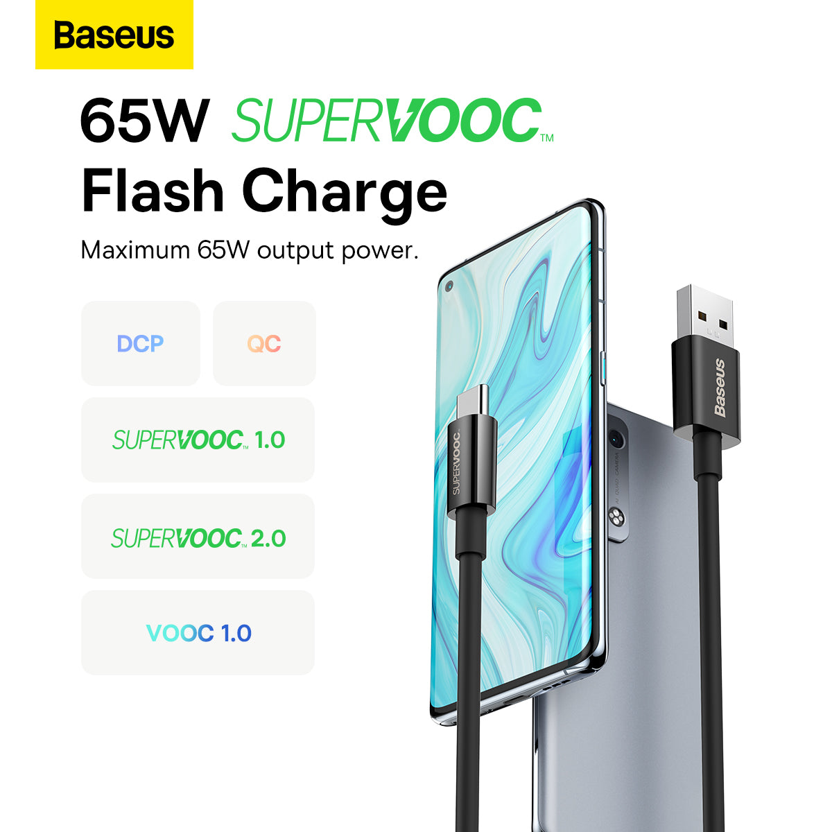 Superior(Supervooc) Data Cable USB to Type C Price in Pakistan