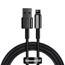 Baseus Tungsten Gold Fast Charging Data Cable USB to iP 2.4A Black
