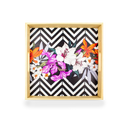 Beautiful Flower Art Tray