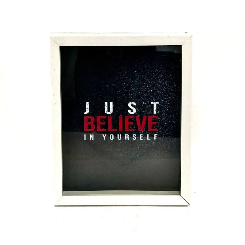 Believe In Yourself Wall Frame Price in Pakistan Main image