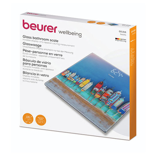 Beurer GS 215 Boats Bathroom Glass Scale