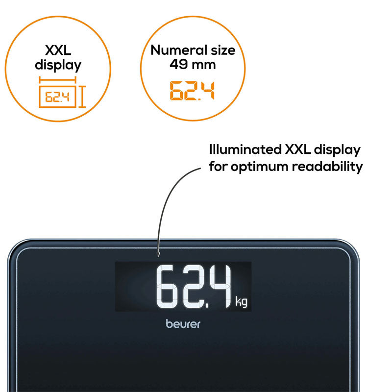 Beurer GS 410 Glass Bathroom Scale