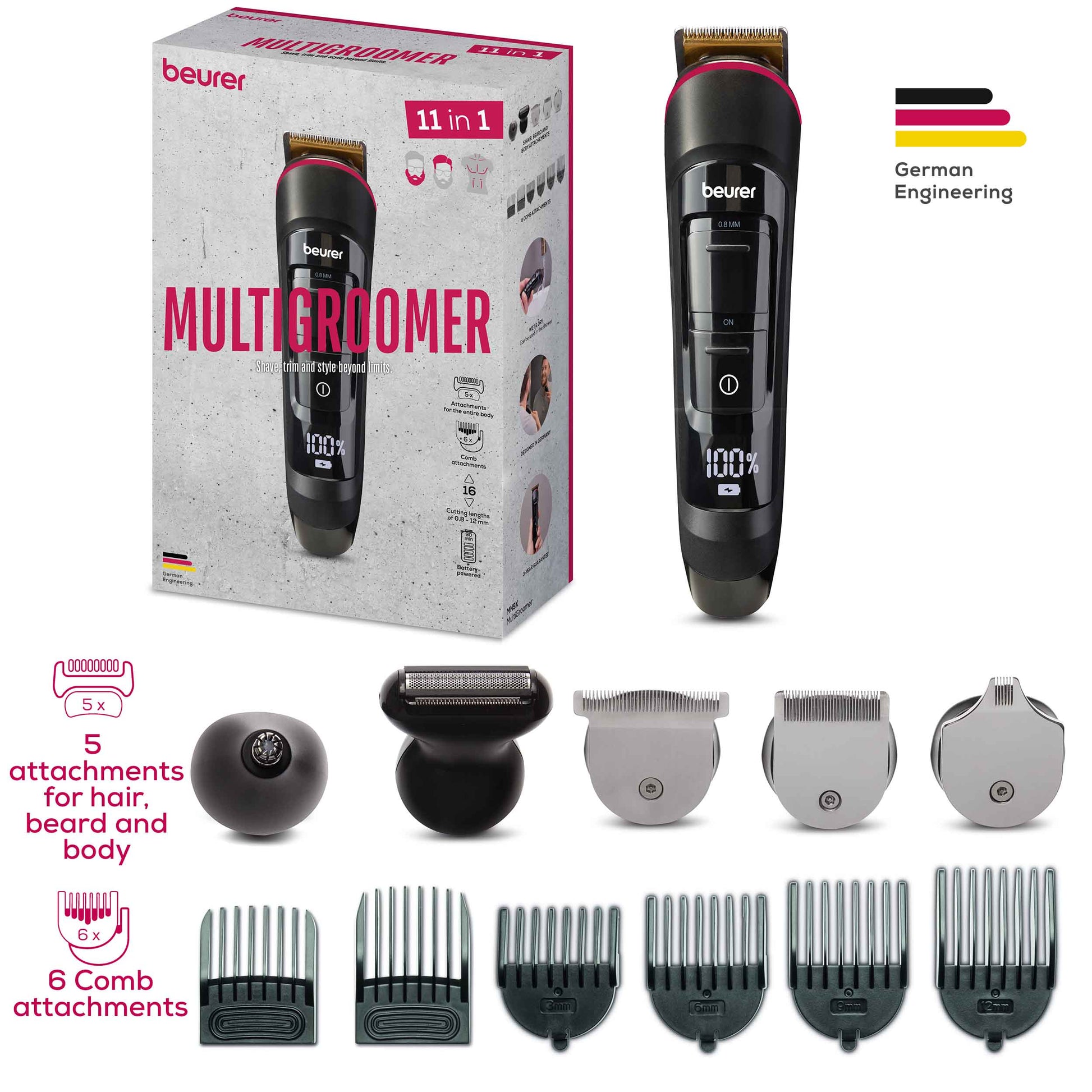 Beurer MN9X Shaving Multi Groomer