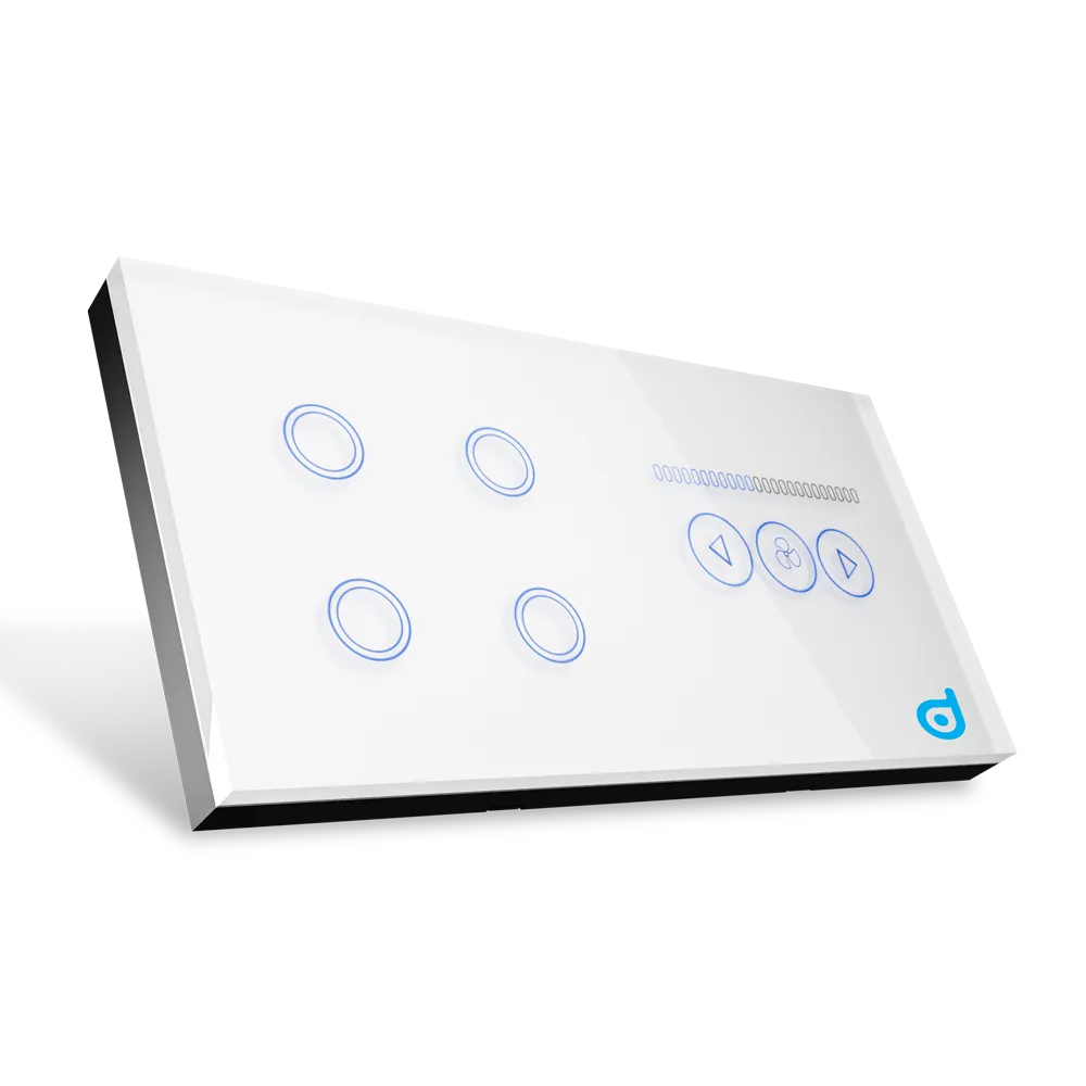 BlueDot Smart Wifi 4 Gang + Fan Dimmer Switch Secondary image