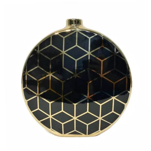 Black And Gold Ceramic Vase Large Price in Pakistan