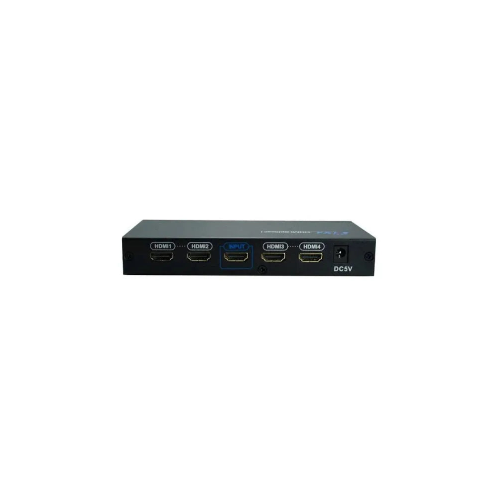  Black Copper 4 Port HDMI Splitter Price in Pakistan