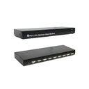 Black Copper 8-Port DVI Video Splitter