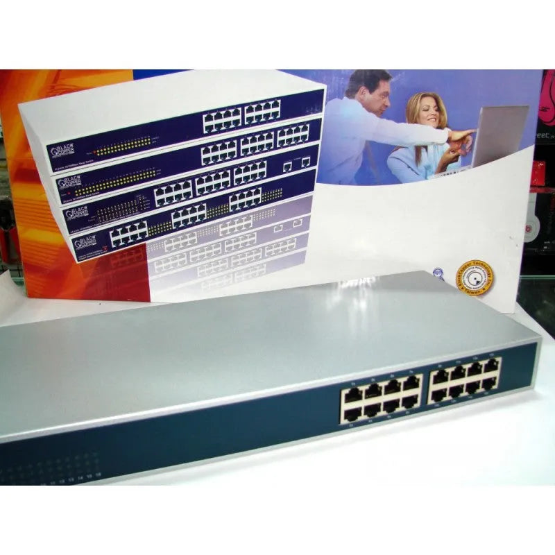 Black Copper BC 1716RM 16 Port 10/100 Mbps Switch Price in Pakistan 