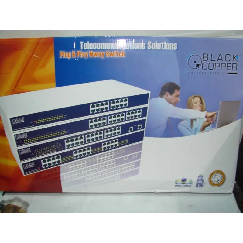 Black Copper BC 1724RM 24 Port Ethernet Unmanaged Switch Price in Pakistan 