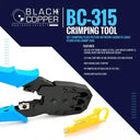 Black Copper BC-315 Crimper Pliers