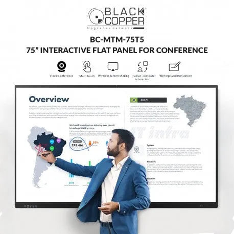 Black Copper BC-MTM-75T5 4K Panel Display Price in Pakistan