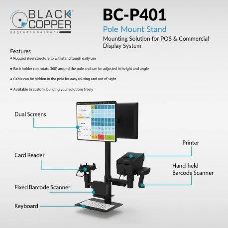 Black Copper BC-P401 Tablet Stand Price in Pakistan 