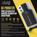 Black Copper BC-PDRKIT2D Phone Back Clip Barcode Scanner