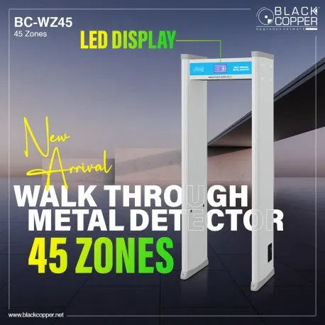 Black Copper BC-WZ45 Metal Detector Gate Price in Pakistan