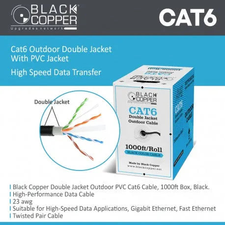 Black Copper BCMXC6DJ Network Cable Price in Pakistan 