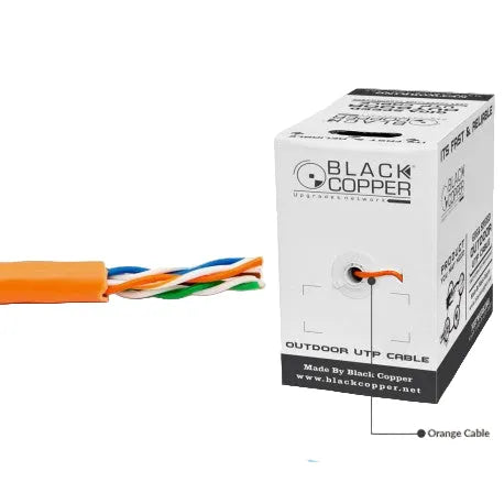 Black Copper Cat6 Outdoor Cable Price in Pakistan