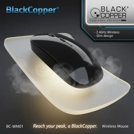 Black Copper BCWM01 Wireless Mouse Price in Pakistan