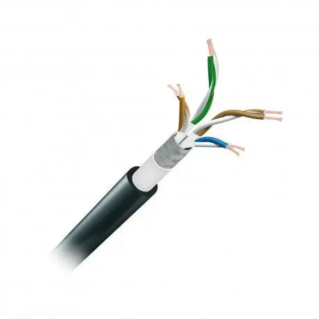 Black Copper CAT-6 SFTP Pure Copper Cable Price in Pakistan