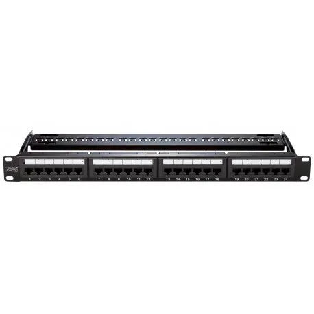 Black Copper Cat6 STP 24-Port Patch Panel Price in Pakistan