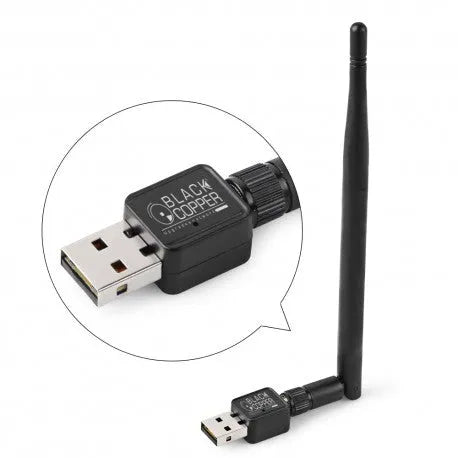Black Copper USB 2.0 Wireless Adapter Price in Pakistan