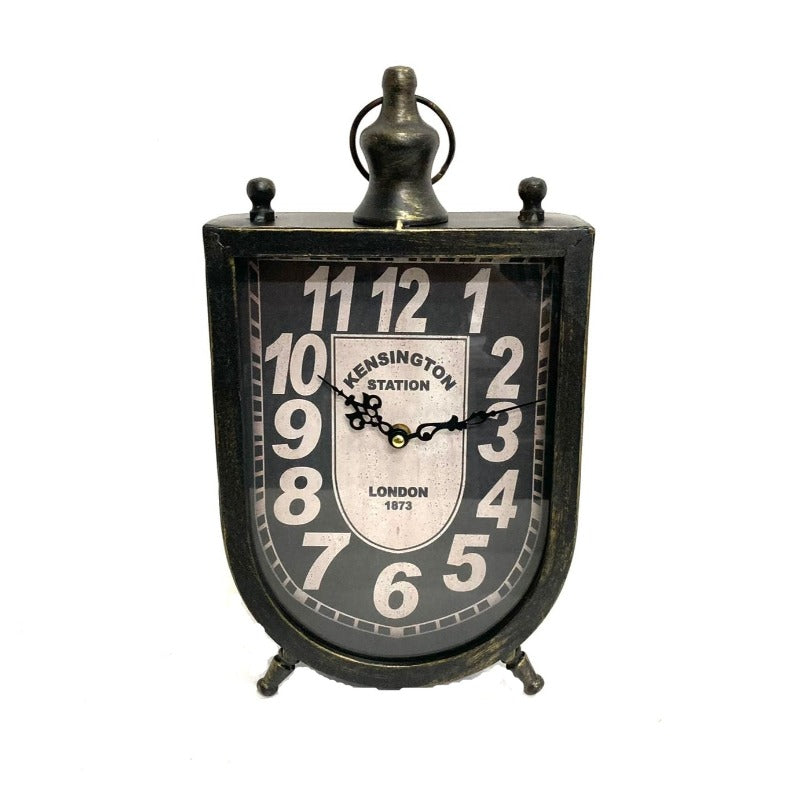 Black Rustic Table Clock Price in Pakistan