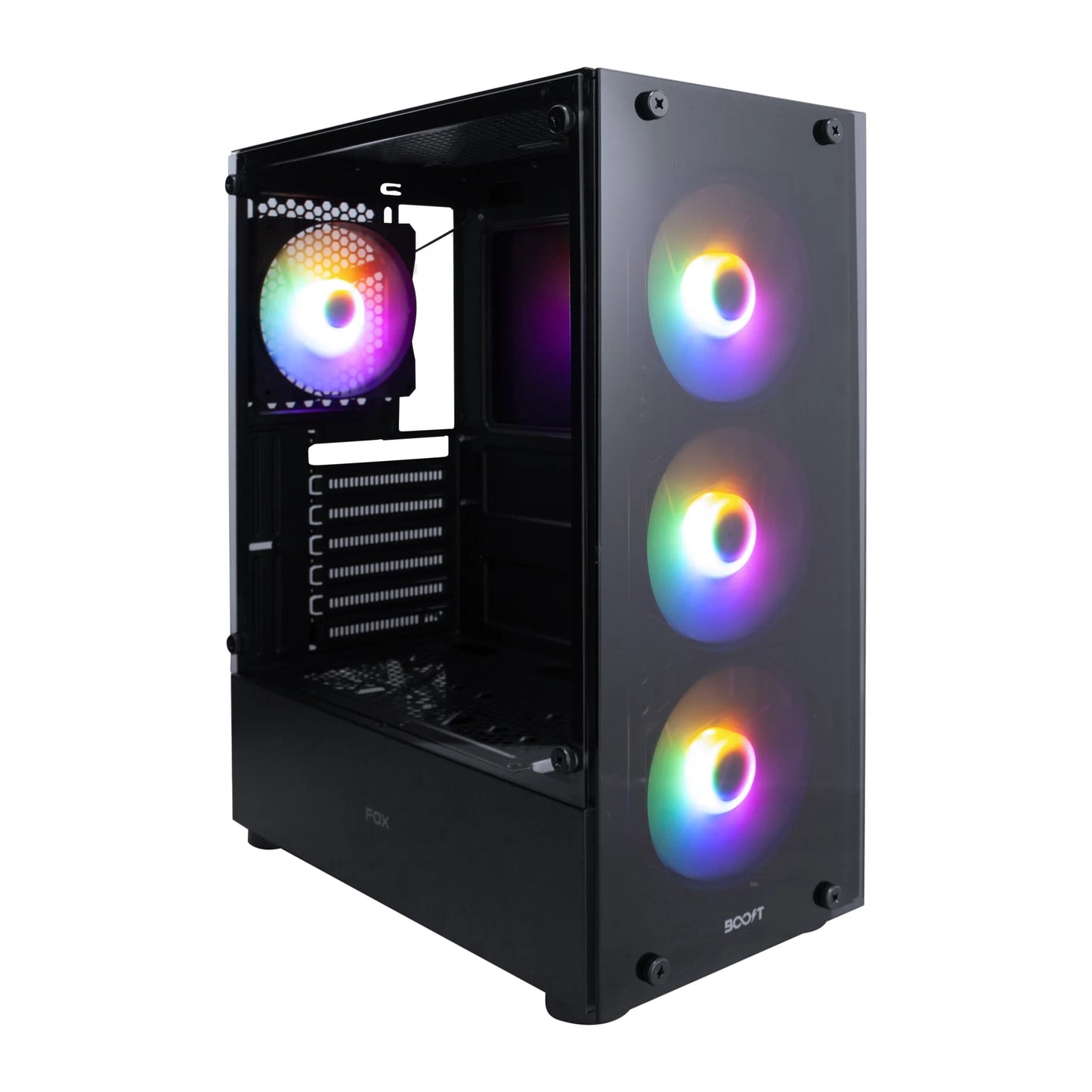 Boost Fox  Black Color PC Case Price in Pakistan