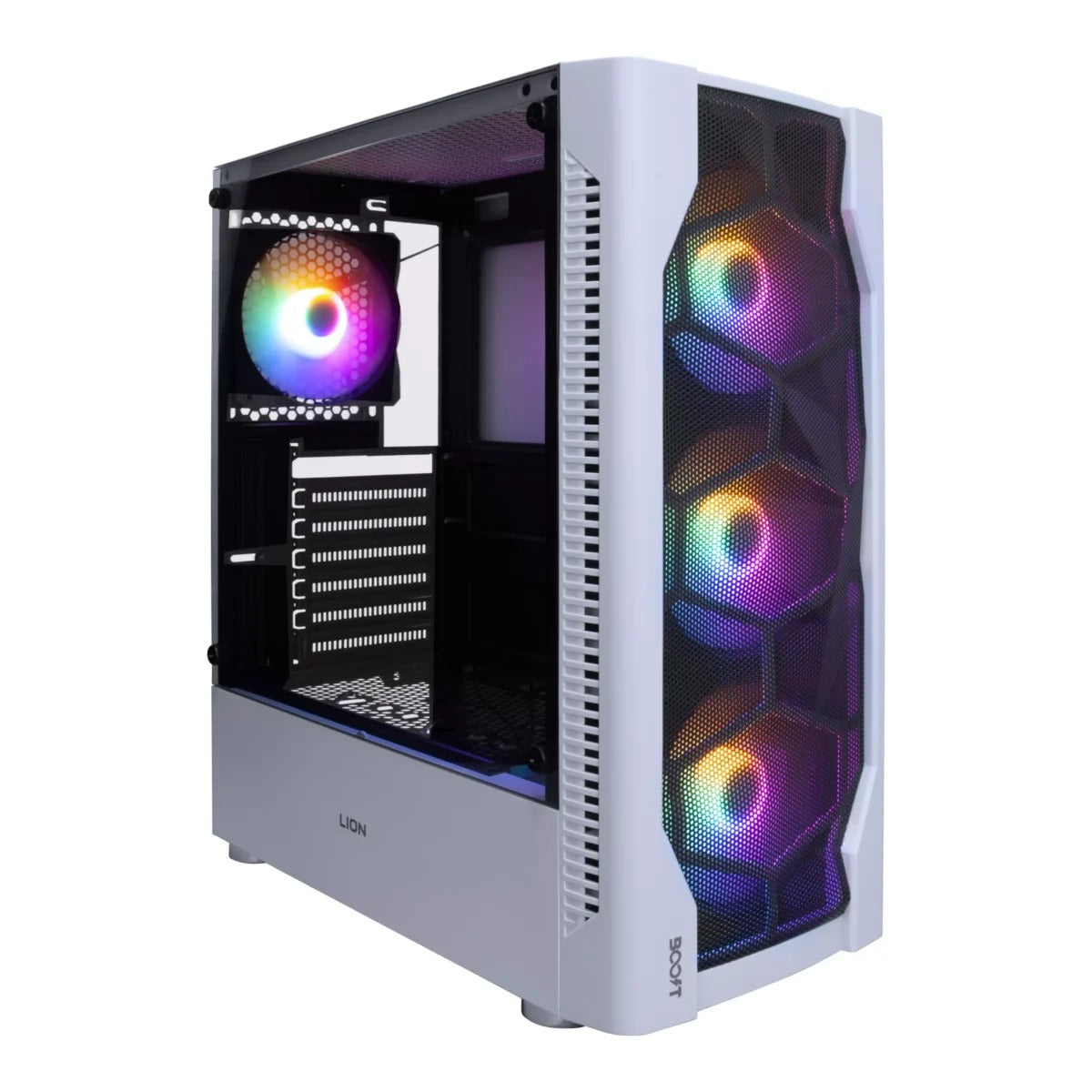 Boost Lion  White Color PC Case Price in Pakistan