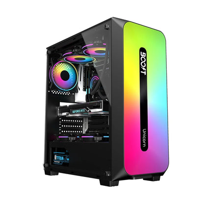 Boost Unicorn Black Color PC Case Price in Pakistan