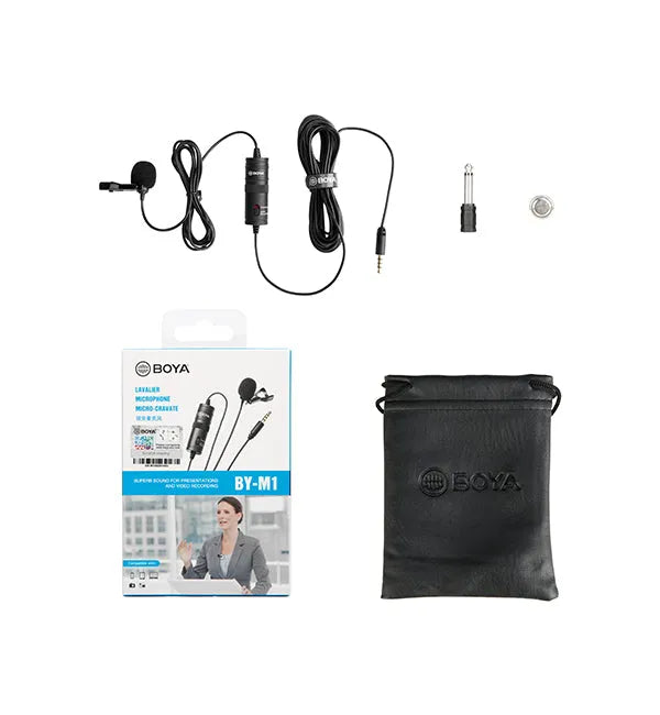 BOYA BY M1 Omni Directional Lavalier Microphone Price in Pakistan