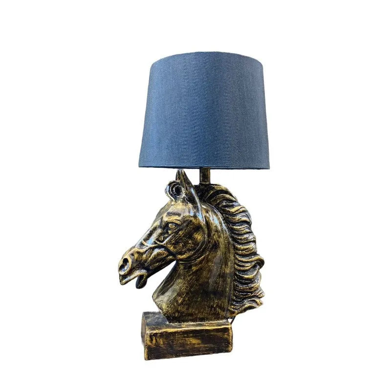 Bronze Horse Face Table Lamp Price in Pakistan Main image