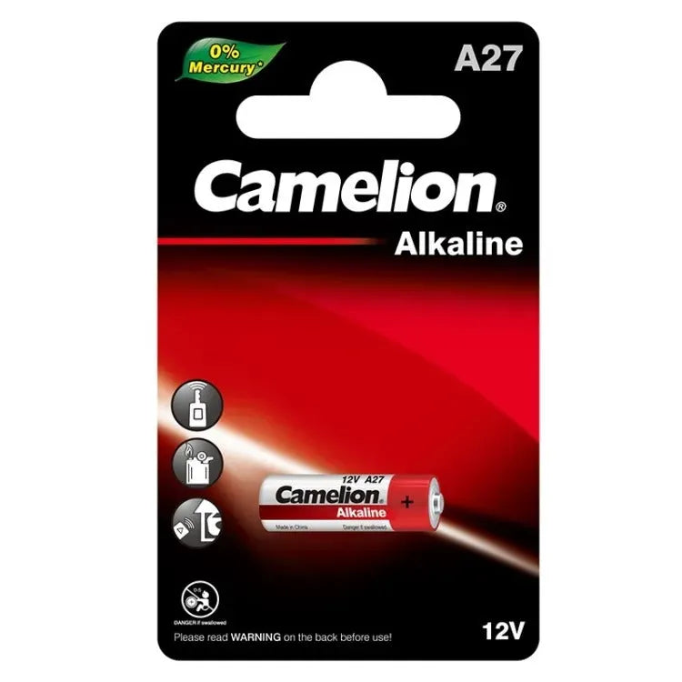Camelion High Volt Alkaline Battery - A27 (5 Batteries) Secondary image