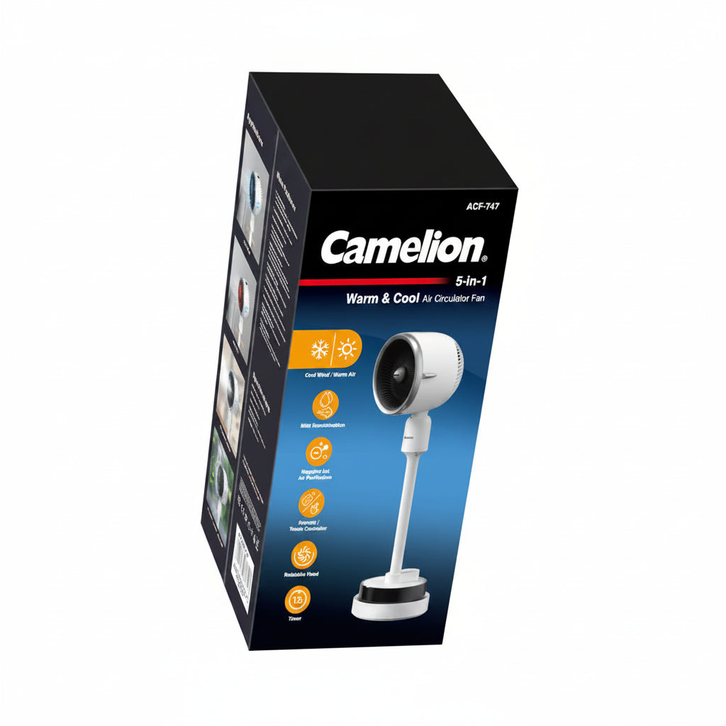 Camelion ACF-747 Hot & Cool Fan Price In Pakistan