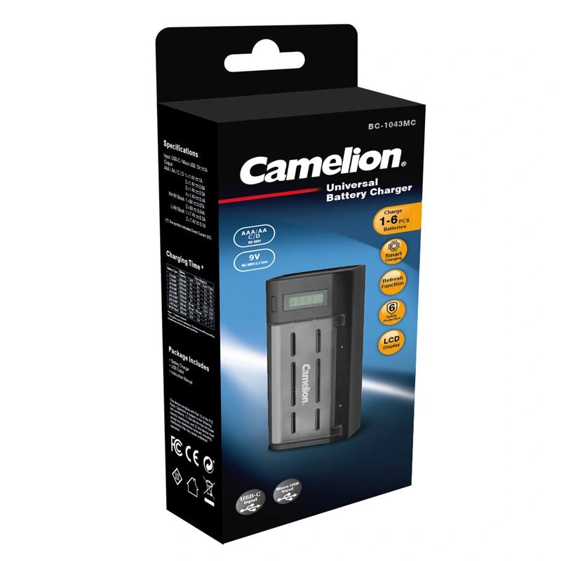 Camelion BC-1043 universal batteries charger