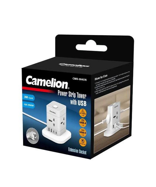 Camelion CMS-304 Extension Wire With USB Price in Pakistan