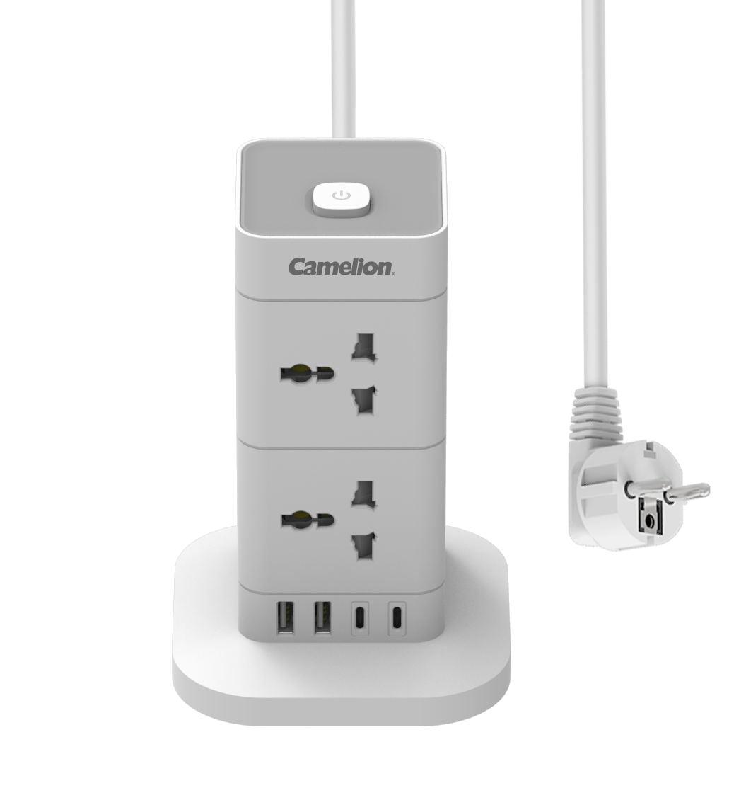 Camelion CMS-308 3 Meter Universal Power Socket