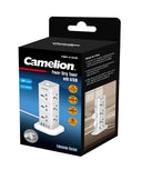 Camelion CMS-312 Power Strip Extension Wire with USB