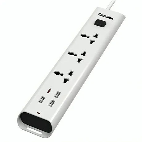 Camelion CMS-M904UC  USB ports (including 1 USB Type-C) 3 Port Power Extension 3M Secondary image