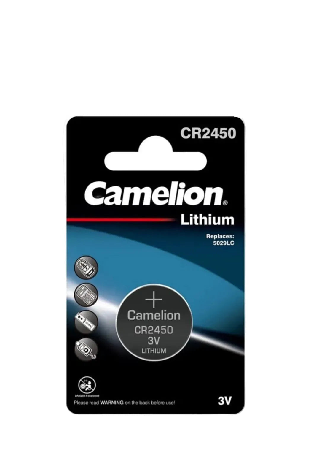 Camelion Micro Battery CR-2450 BP5 Single Battery Price in Pakistan