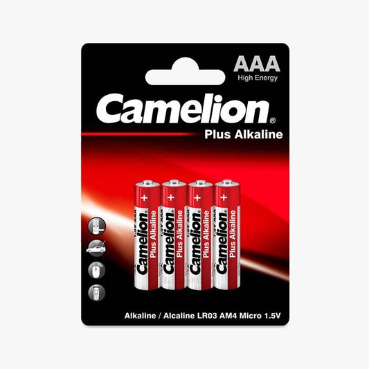 Camelion plus alkaline batteries AAA4 Price in Pakistan