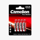 Camelion plus alkaline batteries - AAA4 (4 batteries)