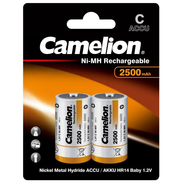Camelion rechargeable C size battery - 2500 mAh