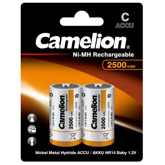 Camelion rechargeable C size battery - 2500 mAh Price in Pakistan