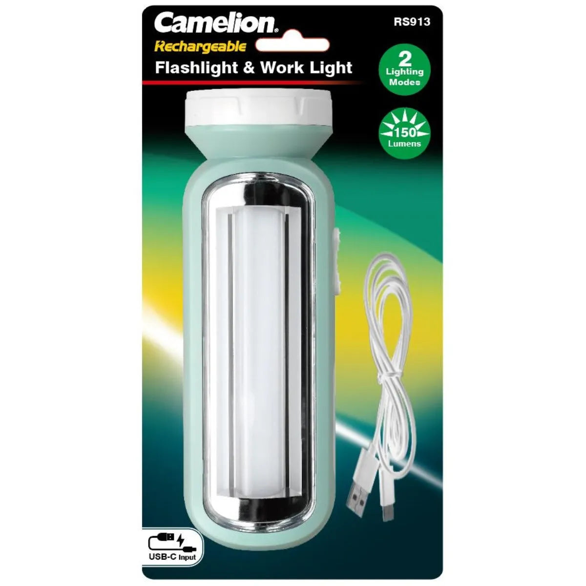 Camelion Rechargeable Flashlight-RS 913 Secondary image